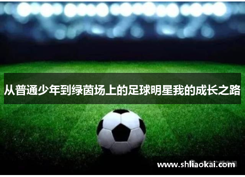 从普通少年到绿茵场上的足球明星我的成长之路